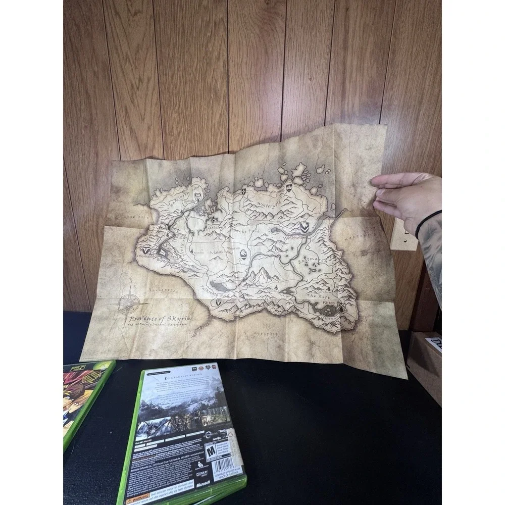 The Elder Scrolls V 5 Skyrim (Xbox 360 2011) Complete‎ Tested Working